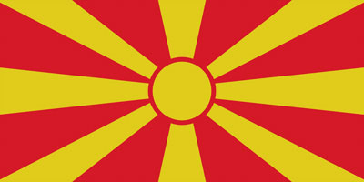 Flag of North Macedonia
