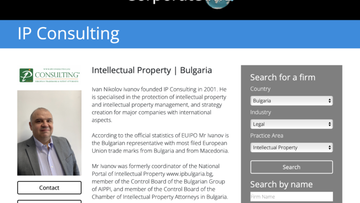 IP Consulting on Corp – INTL